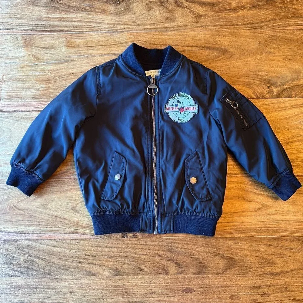 Zara Baby x Disney Mickey Mouse Bomber Jacket